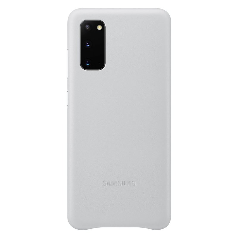 Samsung Kožený kryt pro S20 Light Gray - obrázek produktu