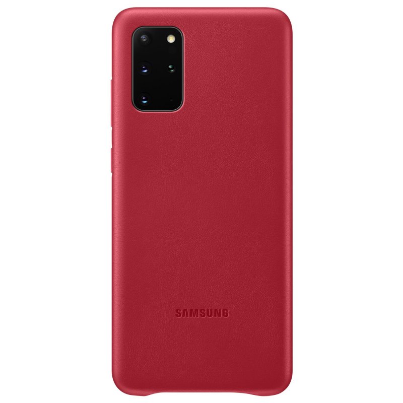 Samsung Kožený kryt pro S20+ Red - obrázek produktu
