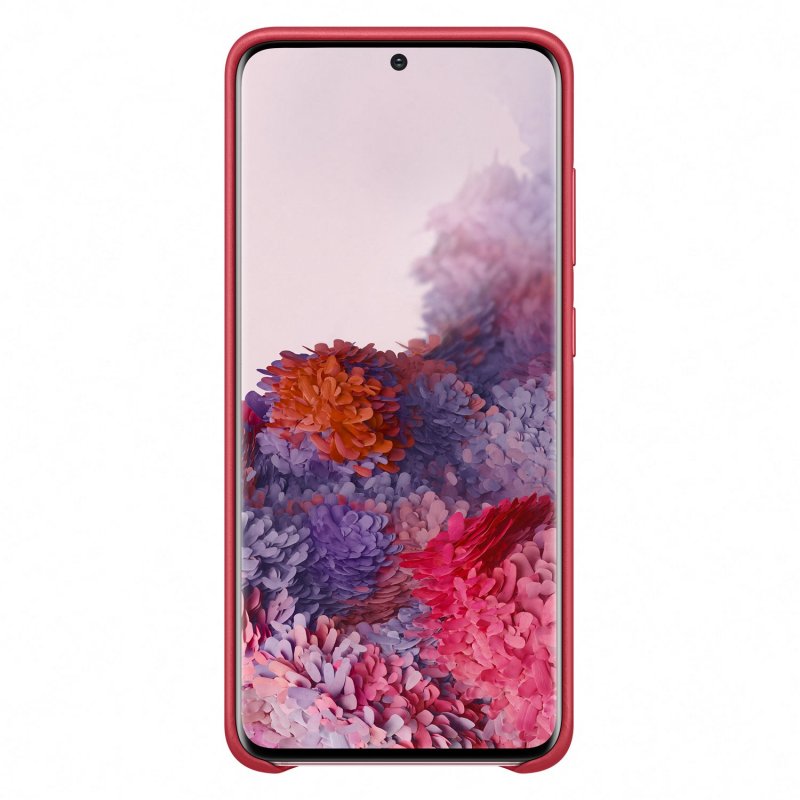 Samsung Kožený kryt pro S20+ Red - obrázek č. 2