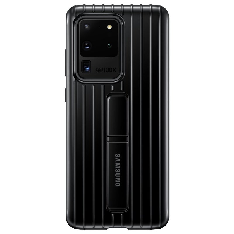 Samsung Tvrzený kryt se stojánkem S20 Ultra Black - obrázek produktu