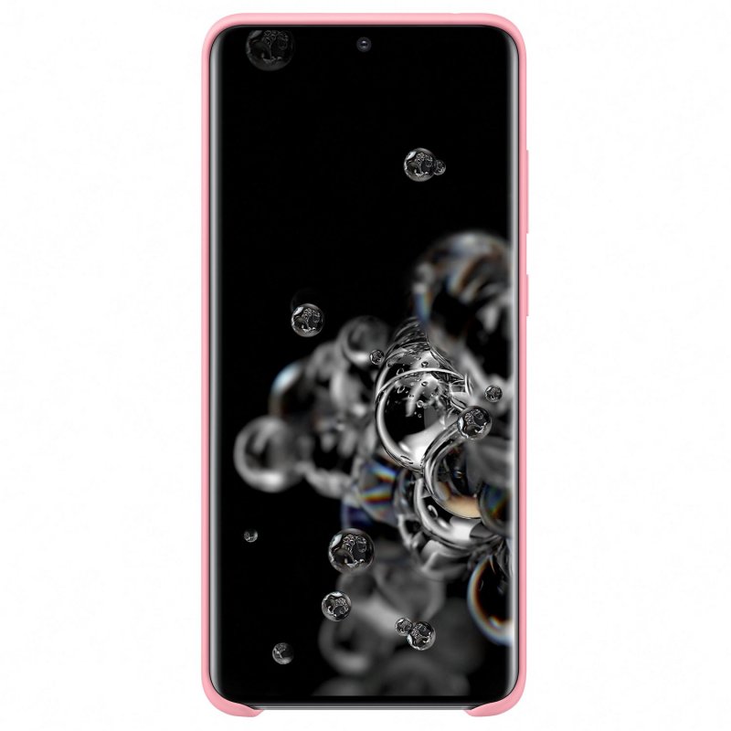 Samsung Silikonový kryt pro S20 Ultra Pink - obrázek č. 2