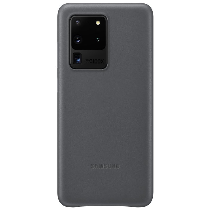 Samsung Kožený kryt pro S20 Ultra Gray - obrázek produktu