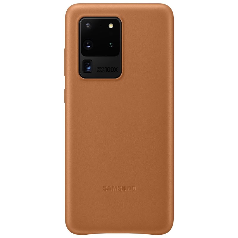 Samsung Kožený kryt pro S20 Ultra Brown - obrázek produktu