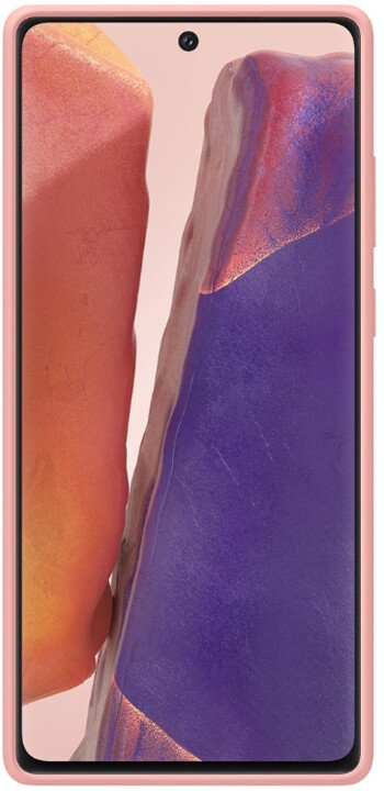 Samsung Silikonový zadní kryt pro Note 20 Cooper Brown - obrázek č. 1