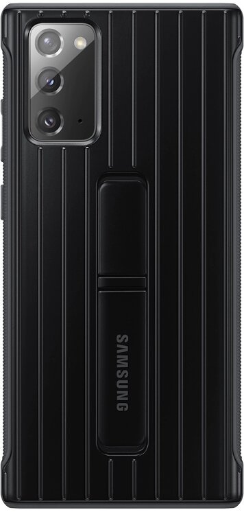 Samsung Tvrzený ochranný kryt se stojánkem pro Note 20 Black - obrázek produktu