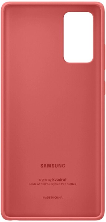 Samsung Ekologický zadní kryt z recyklovaného materiálu pro Note 20 Red - obrázek č. 2