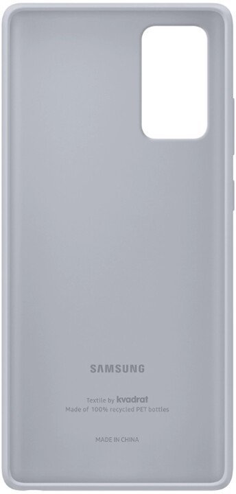 Samsung Ekologický zadní kryt z recyklovaného materiálu pro Note 20 Gray - obrázek č. 2