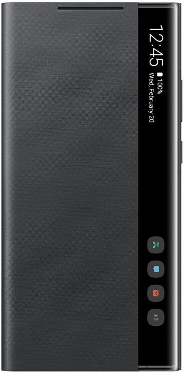 Samsung Flipové pouzdro Clear View pro Note 20 Ultra Black - obrázek produktu