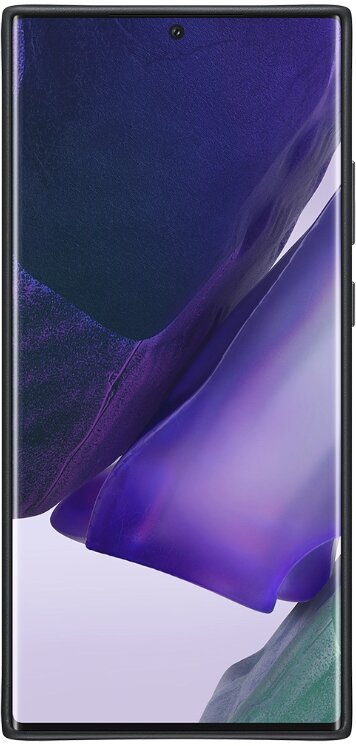 Samsung Kožený zadní kryt pro Note Ultra 20 Black - obrázek č. 1