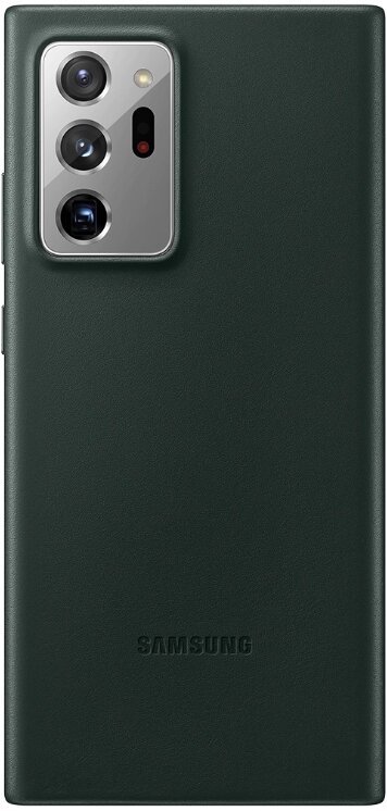 Samsung Kožený zadní kryt pro Note Ultra 20 Green - obrázek produktu