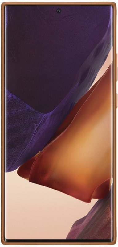 Samsung Kožený zadní kryt pro Note Ultra 20 Brown - obrázek č. 1