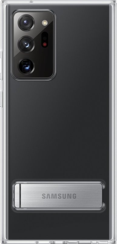 Samsung Průhledný zadní kryt se stojan pro Note 20 Ultra Transparent - obrázek č. 1