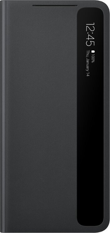 Samsung Flipové pouzdro Clear View pro S21 Ultra Black - obrázek produktu