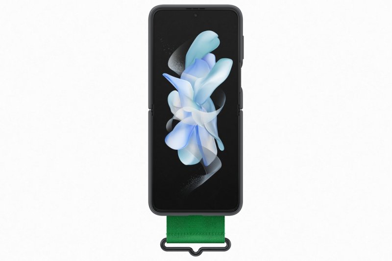 Samsung Silikonový kryt s poutkem Z Flip4 Black - obrázek č. 3