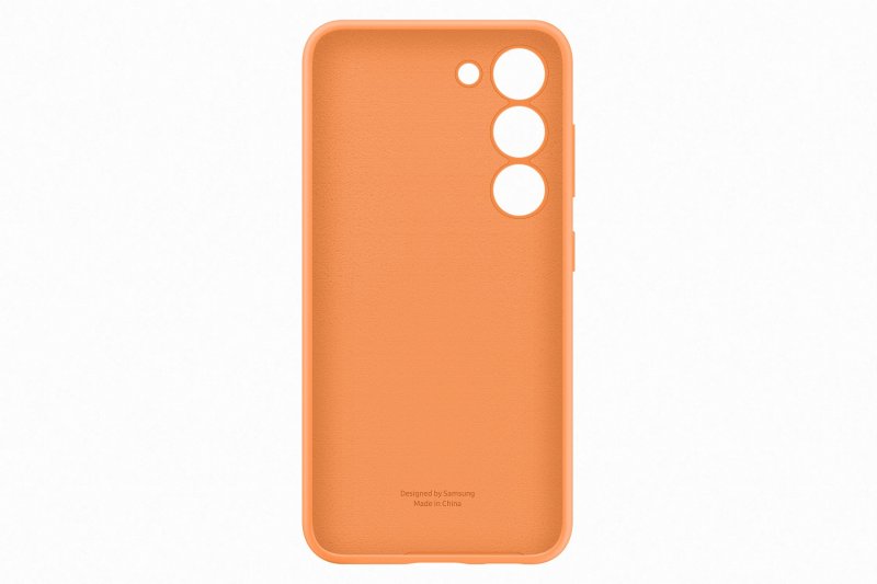 Samsung Silikonový zadní kryt pro Samsung Galaxy S23 Orange - obrázek č. 2