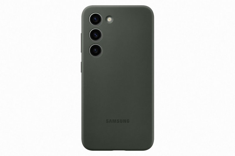 Samsung Silikonový zadní kryt pro Samsung Galaxy S23+ Khaki - obrázek produktu