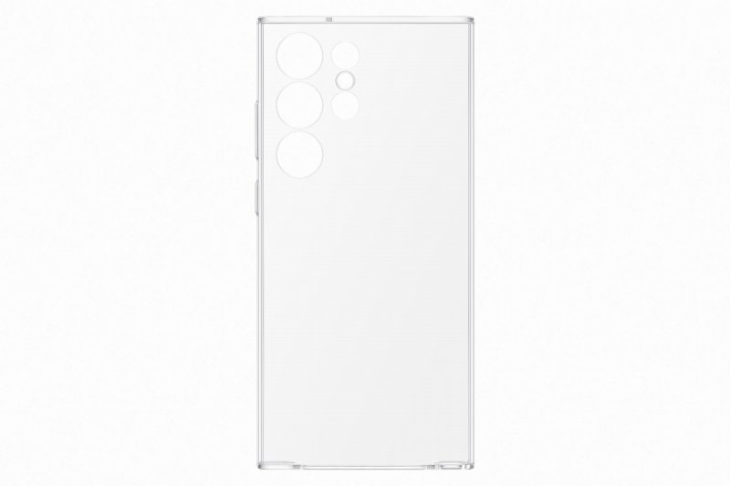 Samsung Průhledný zadní kryt pro Samsung Galaxy S23 Ultra Transparent - obrázek produktu
