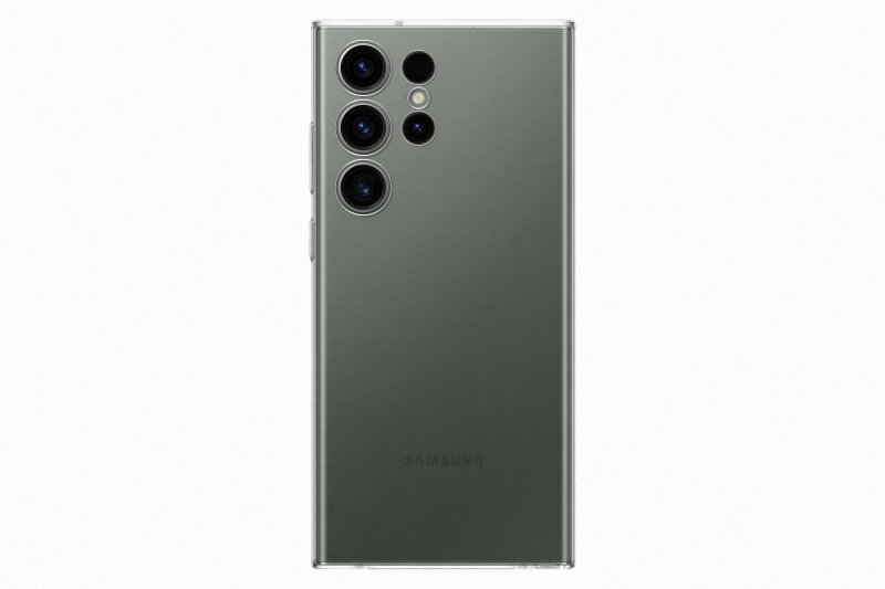 Samsung Průhledný zadní kryt pro Samsung Galaxy S23 Ultra Transparent - obrázek č. 1