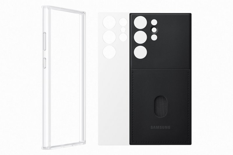 Samsung Ochranný kryt Frame pro Samsung Galaxy S23 Ultra Black - obrázek č. 1