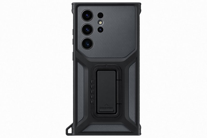 Samsung Ochranný kryt s odnímatelným úchytem na příslušenství pro Samsung Galaxy S23 Ultra Titan - obrázek č. 1
