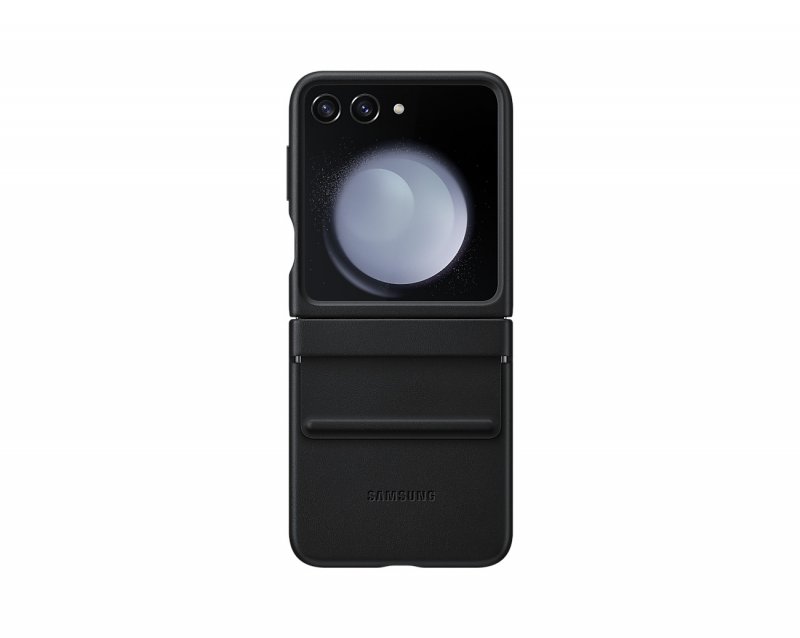 Samsung Zadní kryt z eko kůže pro Galaxy Z Flip5 Black - obrázek produktu