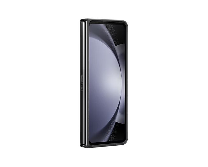 Samsung Zadní kryt z eko kůže pro Galaxy Z Fold5 Graphite - obrázek č. 1