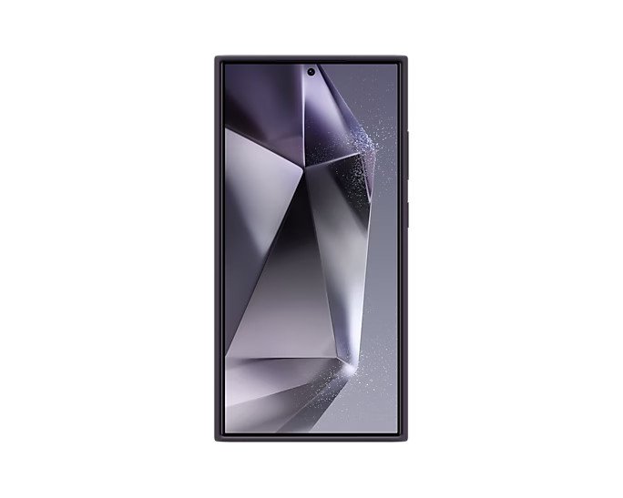 Samsung Silikonový zadní kryt S24 Ultra Dark Violet - obrázek č. 1