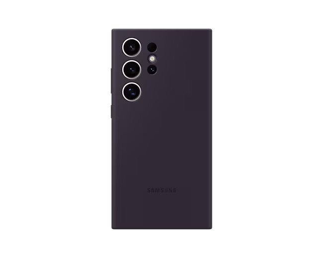 Samsung Silikonový zadní kryt S24 Ultra Dark Violet - obrázek produktu