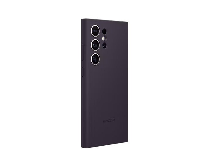 Samsung Silikonový zadní kryt S24 Ultra Dark Violet - obrázek č. 2