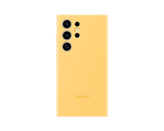 Samsung Silikonový zadní kryt S24 Ultra Yellow - obrázek produktu