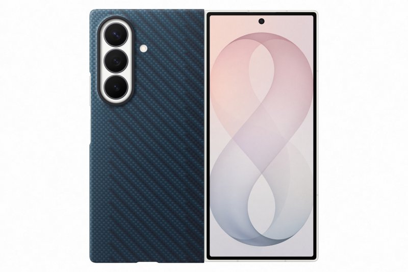 Samsung Karbonový kryt s magnetem pro Galaxy Z Fold8 Ultra, Blue - obrázek č. 3