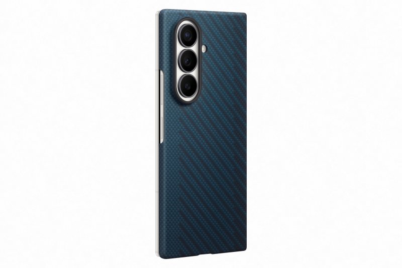 Samsung Karbonový kryt s magnetem pro Galaxy Z Fold8 Ultra, Blue - obrázek č. 1