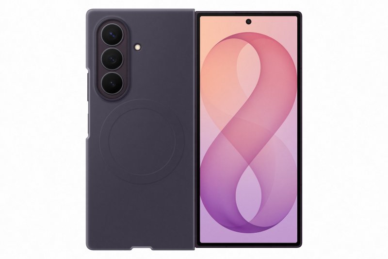 Samsung Silikonový kryt s magnetem pro Galaxy Z Fold8 Ultra, Violet Shadow - obrázek č. 2