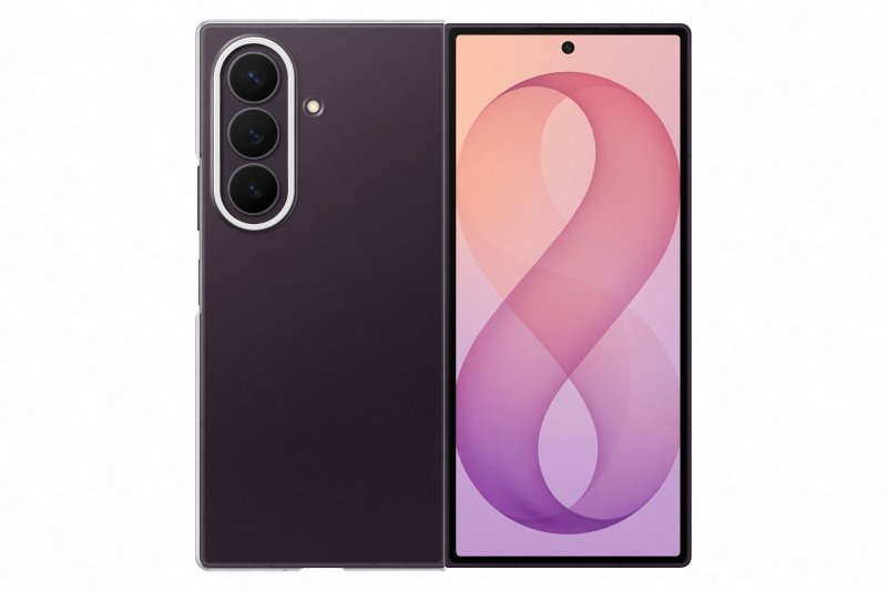Samsung Průhledný zadní kryt pro Galaxy Z Fold8 Ultra, Transparent - obrázek č. 2