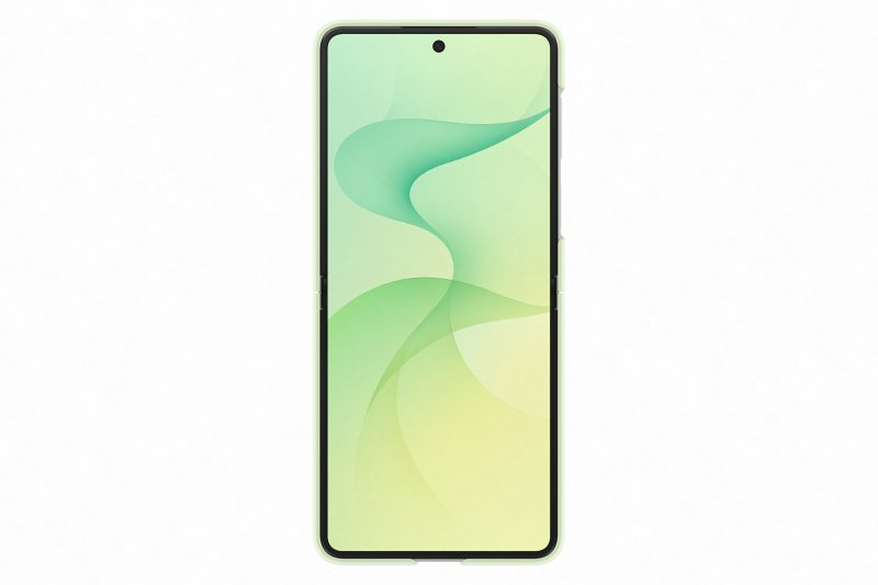 Samsung Silikonový magnetický kryt s držákem na prst pro Galaxy Z Flip8, Mint - obrázek č. 3