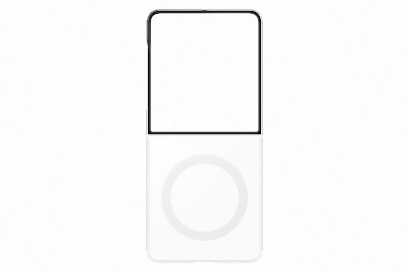 Samsung Průhledný kryt s magnetem pro Galaxy Z Flip8, Transparent - obrázek č. 4
