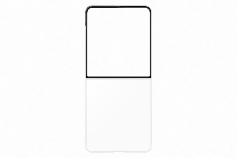 Samsung Průhledný zadní kryt pro Galaxy Z Flip8, Transparent - obrázek č. 4
