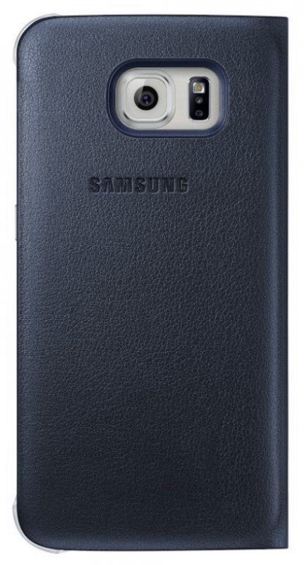 Samsung flipové pouzdro S-view EF-CG920P pro Samsung Galaxy S6 (SM-G920F), Černá - obrázek č. 1