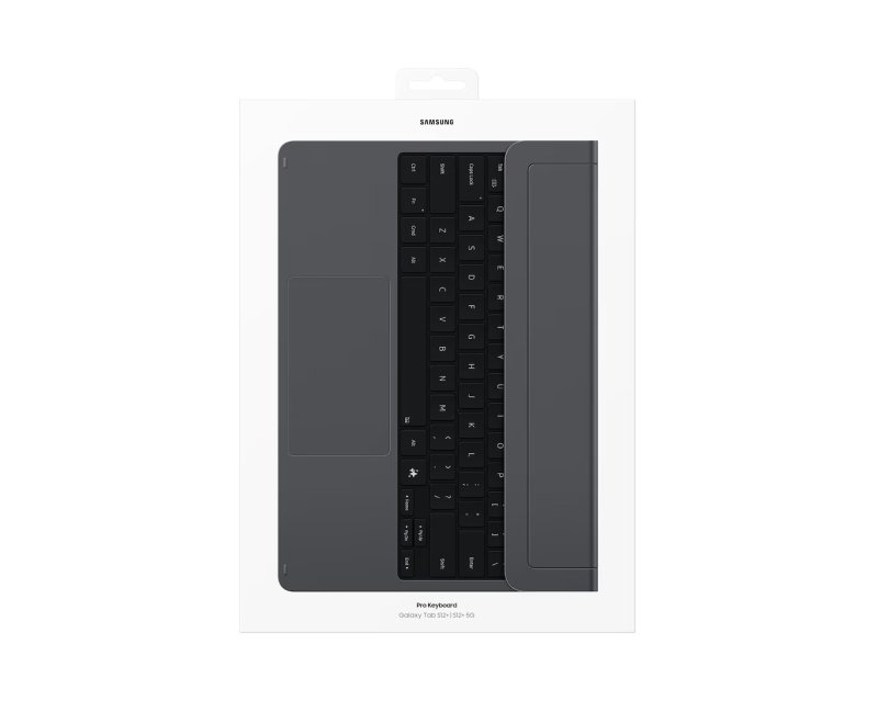 Samsung Ochranný kryt + Pro klávesnice Tab S12+ Black - obrázek č. 2