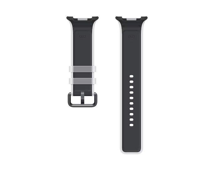 Samsung Lehký silikonový řemínek (velikost M / L) Watch9 Black - obrázek č. 1