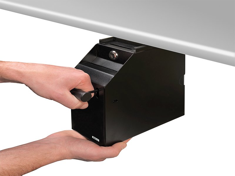 Sejf pro prodejní místa SAFESCAN 4100A, černý - obrázek č. 3