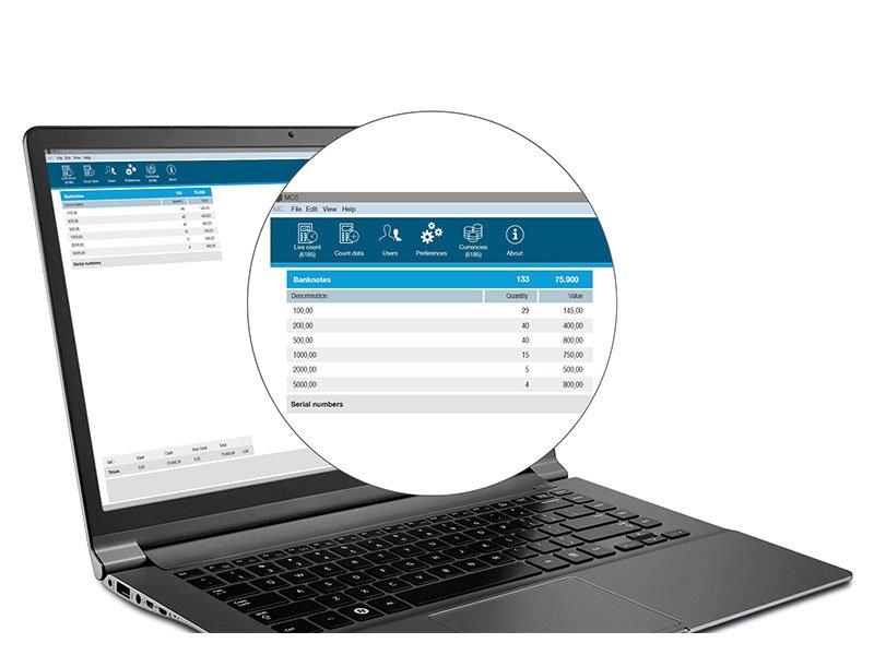 Software SAFESCAN MCS Počítání peněz - obrázek produktu