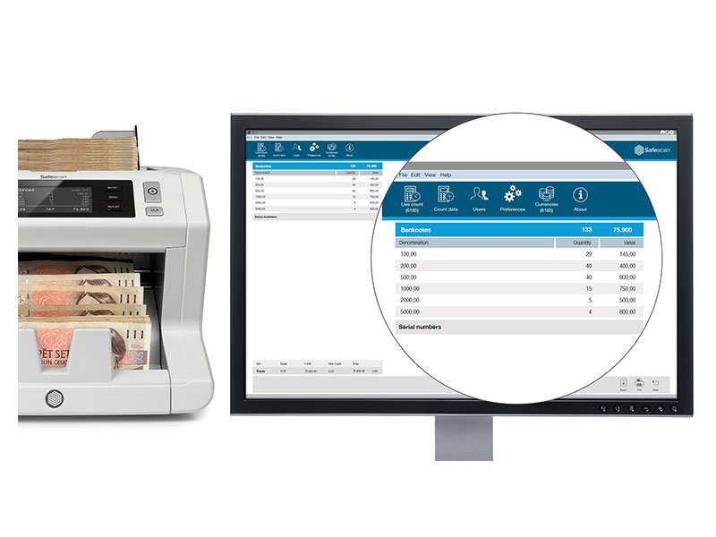 Software SAFESCAN MCS Počítání peněz - obrázek č. 2