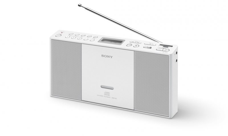 Sony mp3/ CD/ Radio přehrávač ZS-PE60,USB,bílý - obrázek produktu