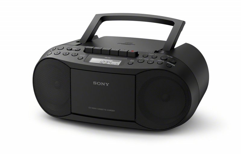 Sony radiomagnetofon s CD přehr. CFD-S70, černý - obrázek produktu