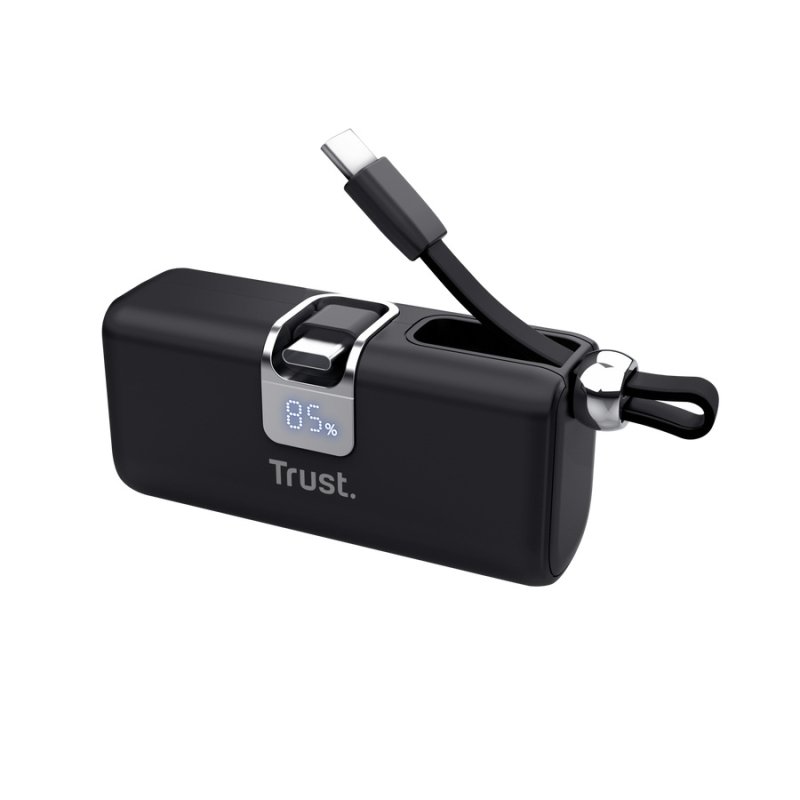 TRUST PACTO 5000 PD POCKET POWERBANK BLK - obrázek produktu