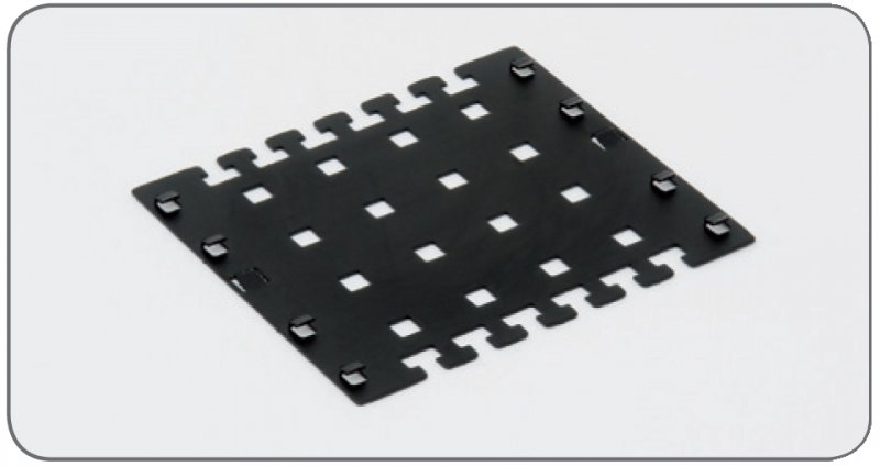 Vyvazovací panel pro zavěšení  černý (150x170mm) - obrázek č. 2