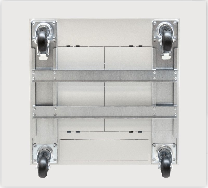 Kolečka s vyztuž. rámem 600x600 pro RMA / RZA 450kg - obrázek produktu