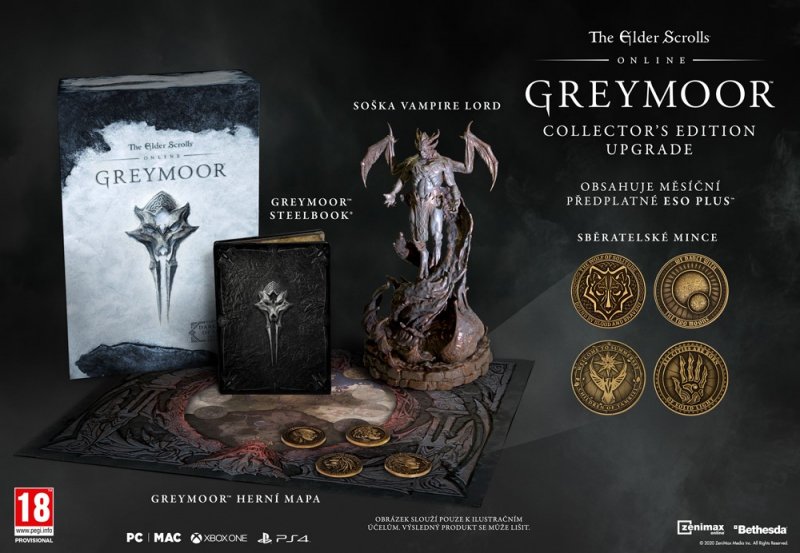PS4 - The Elder Scrolls Online: Greymoor Coll. ed. - obrázek produktu
