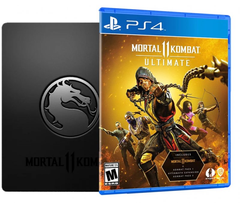 PS4 - Mortal Kombat XI Ultimate Steelbook - obrázek produktu